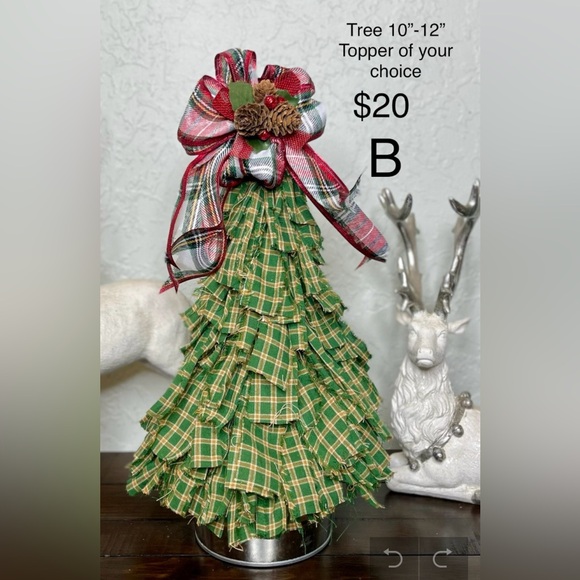 Handmade Cloth Christmas Tree Decor and Gifts - Picture 8 of 13